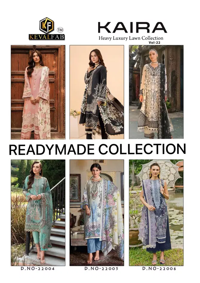 Kaira Vol 22 By Keval Heavy Cotton Luxury Printed Pakistani Readymade Suits Wholesale Online
